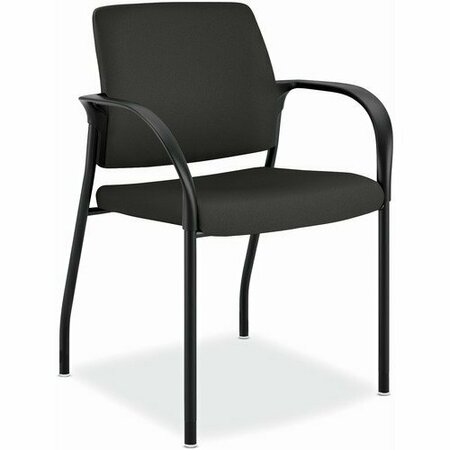 THE HON CO Stacking Chair, w/Glides, 25inx21-3/4inx33-1/2in, CU Iron Ore HONIS110CU19